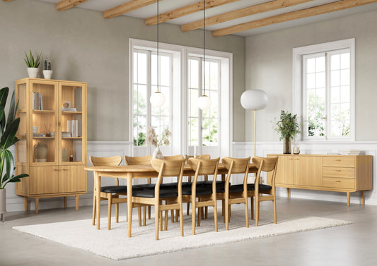 THOR Oval Dining Table 165/245CM