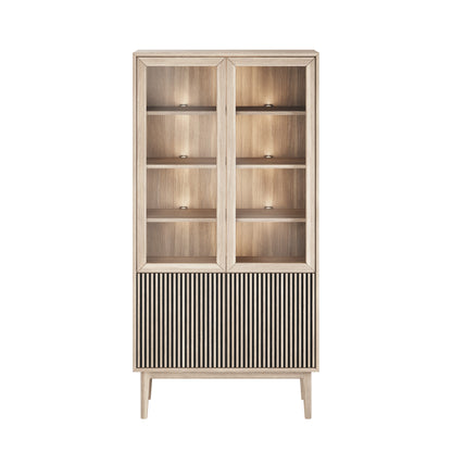 CASØ BROHOLM Display Cabinet with Slat Doors 100CM