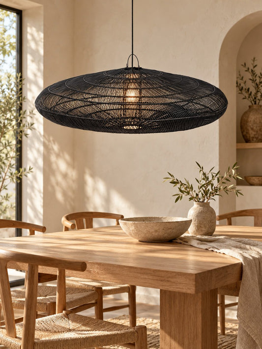 The Macaron Pendant - Black - XL