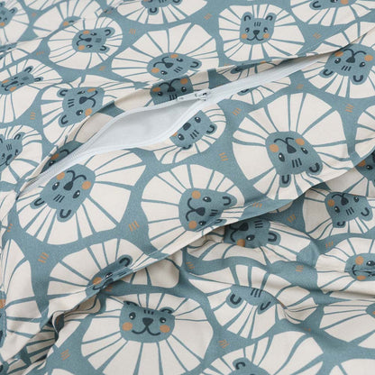 Denim Lions Bedding Set with Filling by Malomi Kids