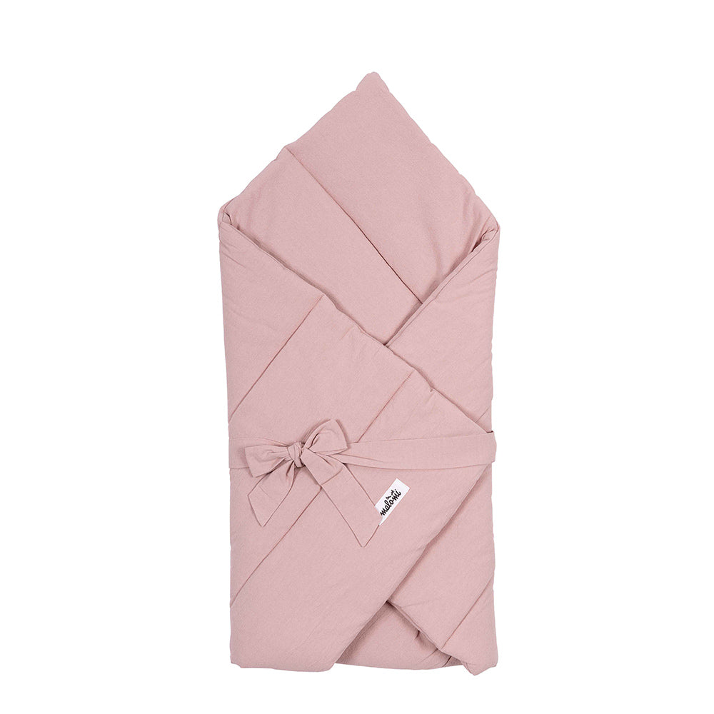 Washed Cotton Baby Swaddle Quilt by Malomi Kids