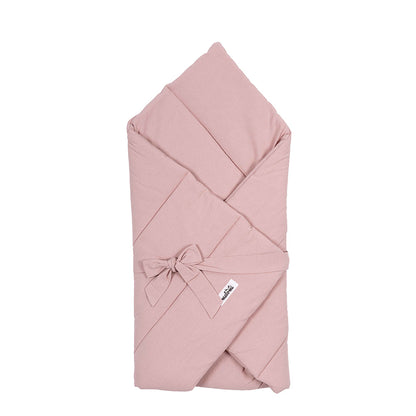 Washed Cotton Baby Swaddle Quilt by Malomi Kids