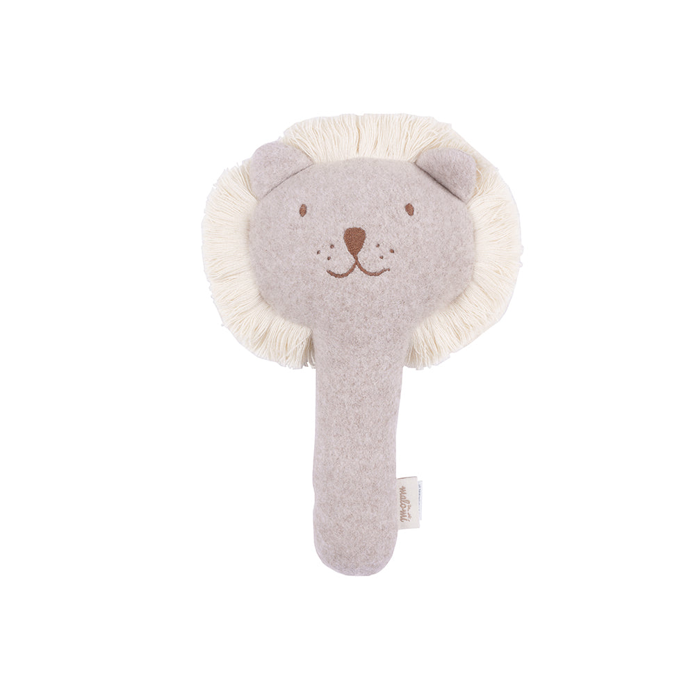 Organic Lion Rattle by Malomi Kids