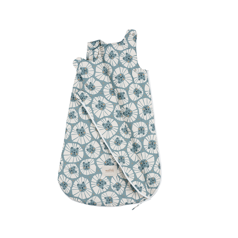Denim Lions Baby Sleeping Bag by Malomi Kids