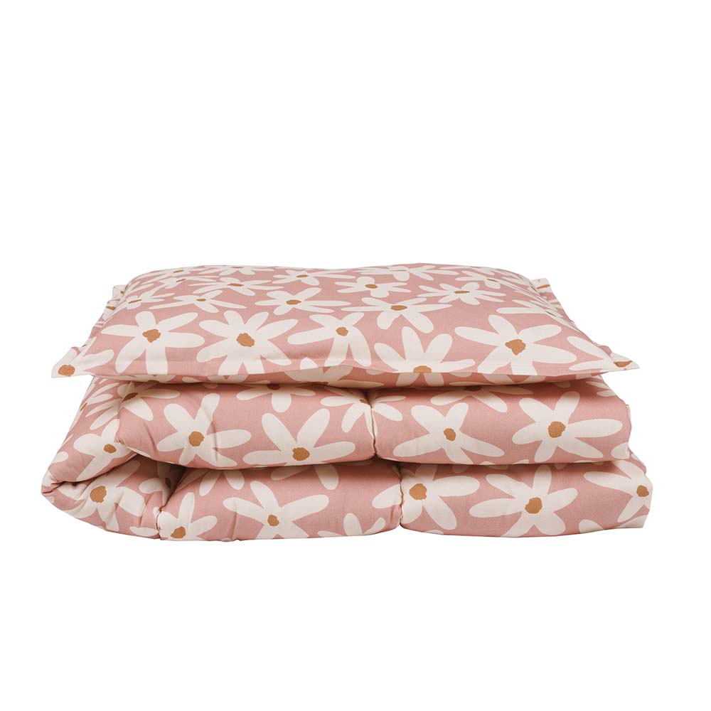 Blush Daisies Bedding Set with Filling by Malomi Kids