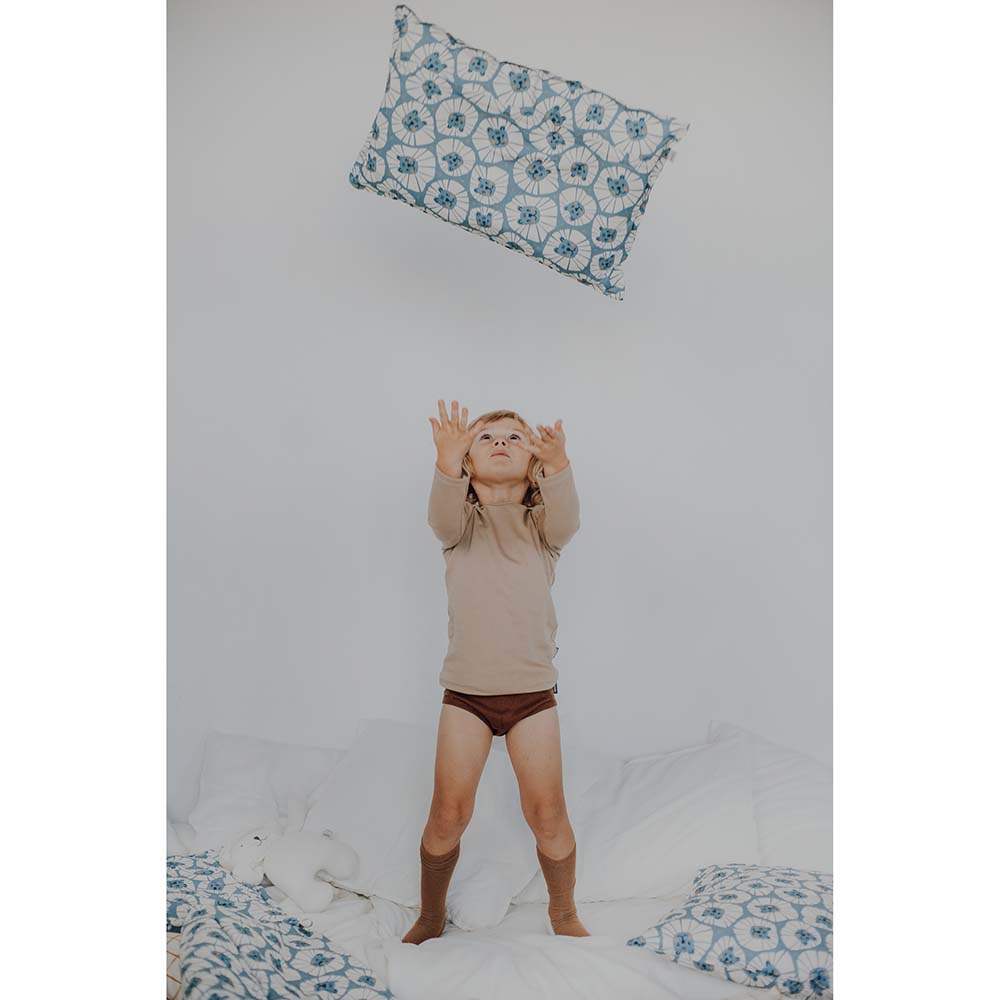 Denim Lions Bedding Set with Filling by Malomi Kids