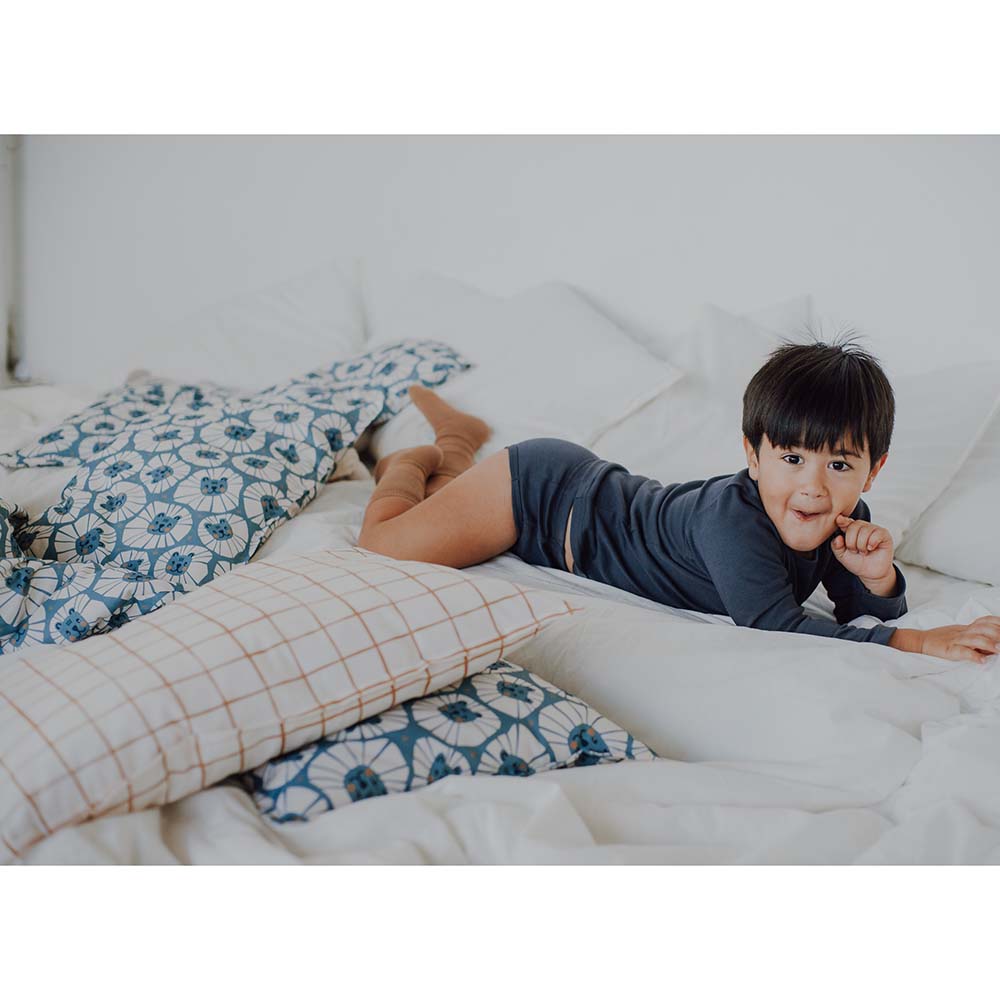 Denim Lions Bedding Set with Filling by Malomi Kids