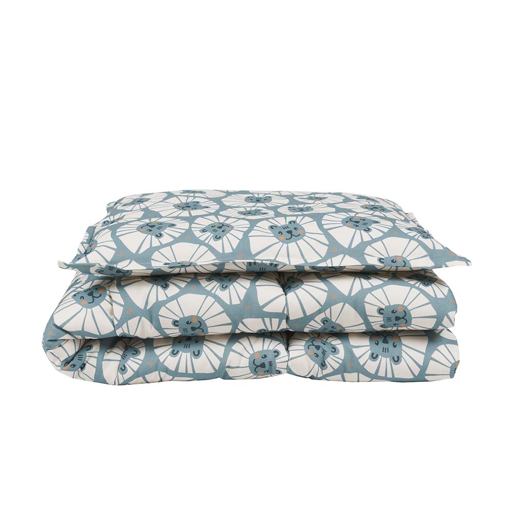 Denim Lions Bedding Set with Filling by Malomi Kids