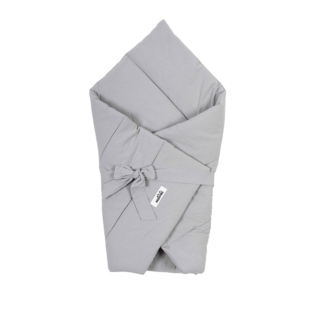 Washed Cotton Baby Swaddle Quilt by Malomi Kids