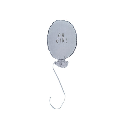 Embroidered Balloon Cushion by Malomi Kids