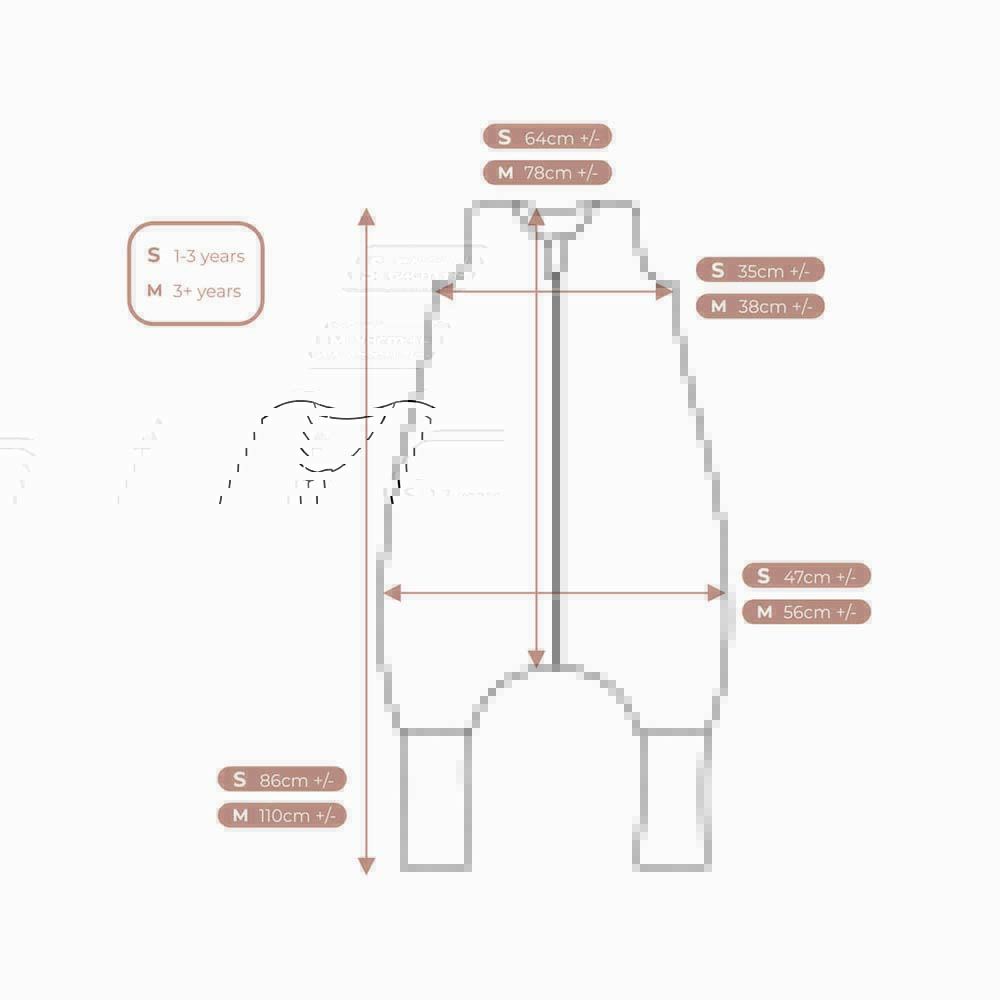 Denim Lions Sleeping Bag with Legs by Malomi Kids