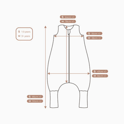Denim Lions Sleeping Bag with Legs by Malomi Kids