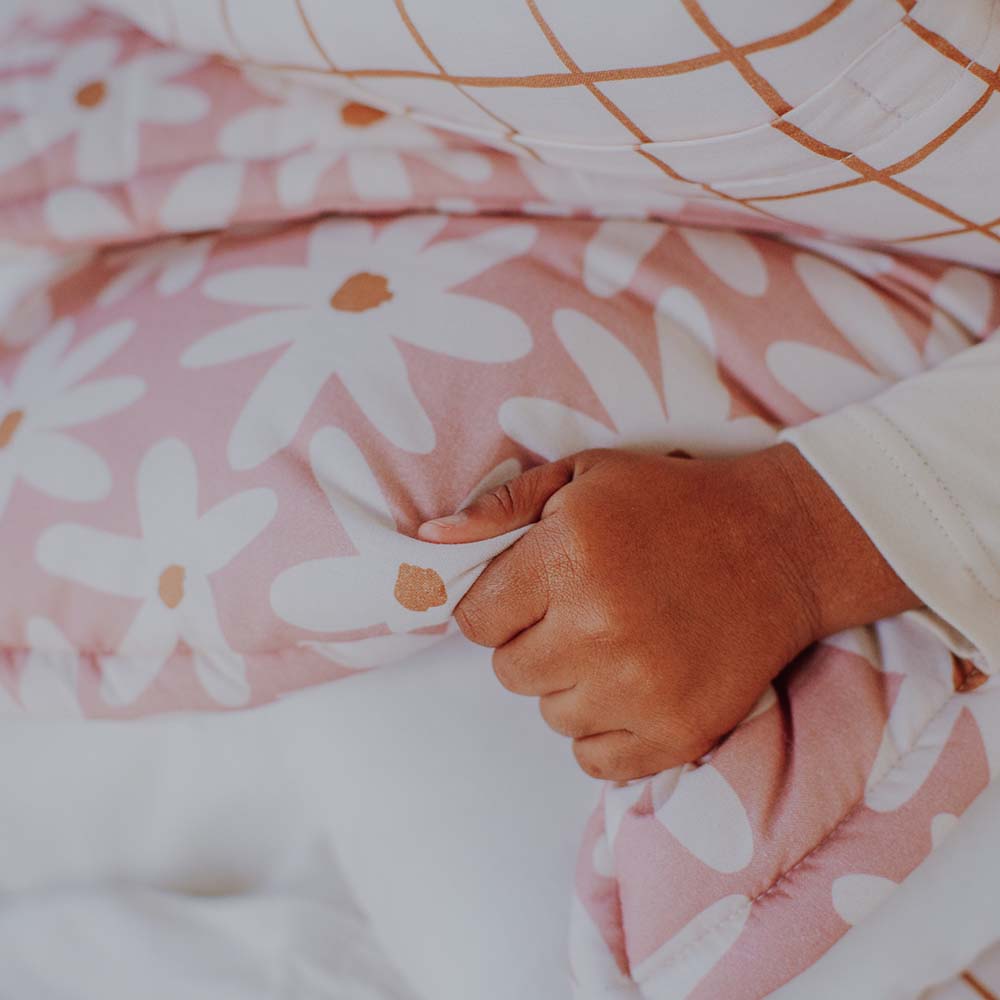 Blush Daisies Bedding Set with Filling by Malomi Kids