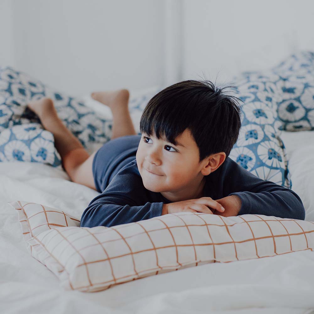Denim Lions Bedding Set with Filling by Malomi Kids