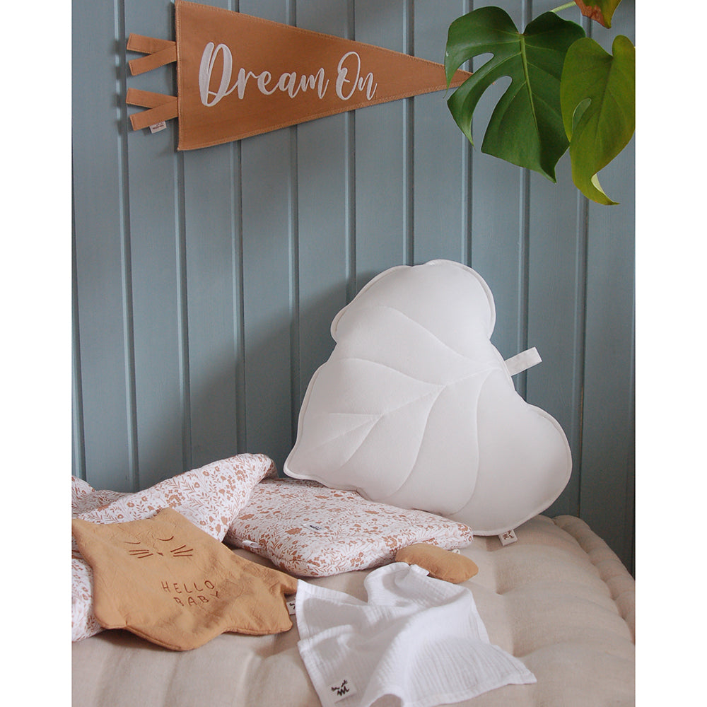 Leaf Cushion by Malomi Kids