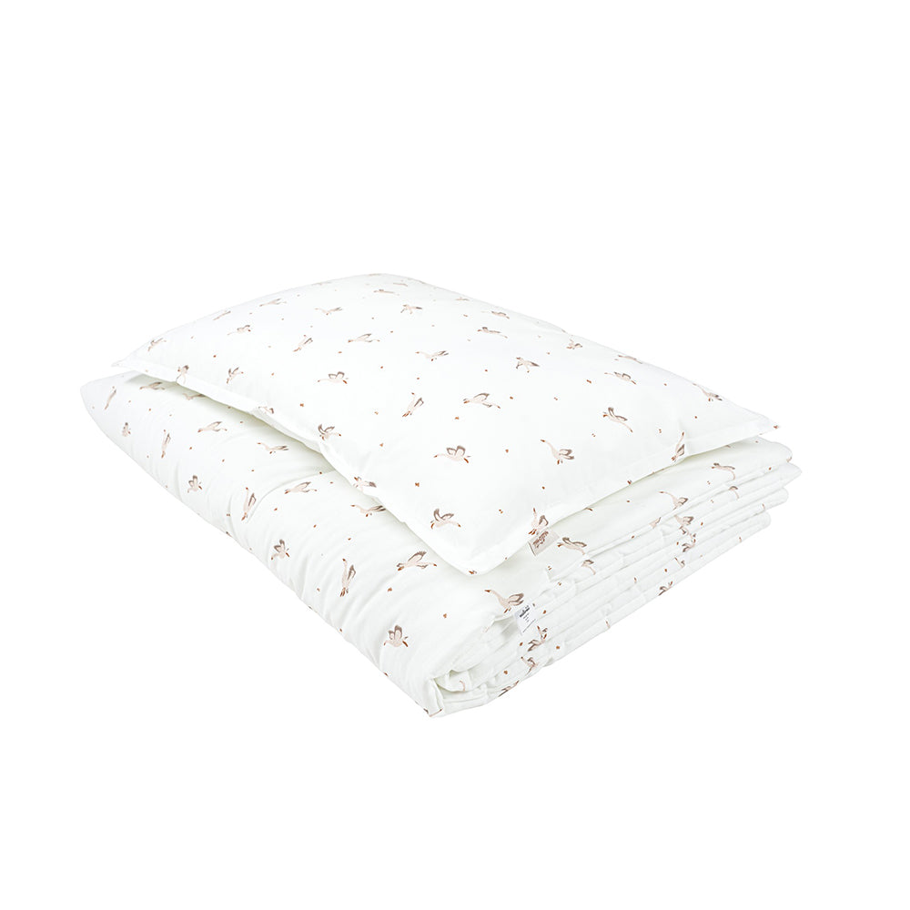 Goose Bedding Set with Filling by Malomi Kids