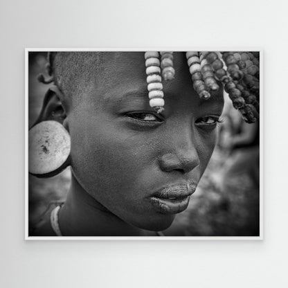 Mursi girl (Omo Valley-Ethiopia) by Joxe Inazio Kuesta Garmendia