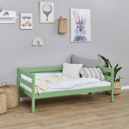 Hoppekids ECO Comfort junior bed 70x160 cm, Pale Green