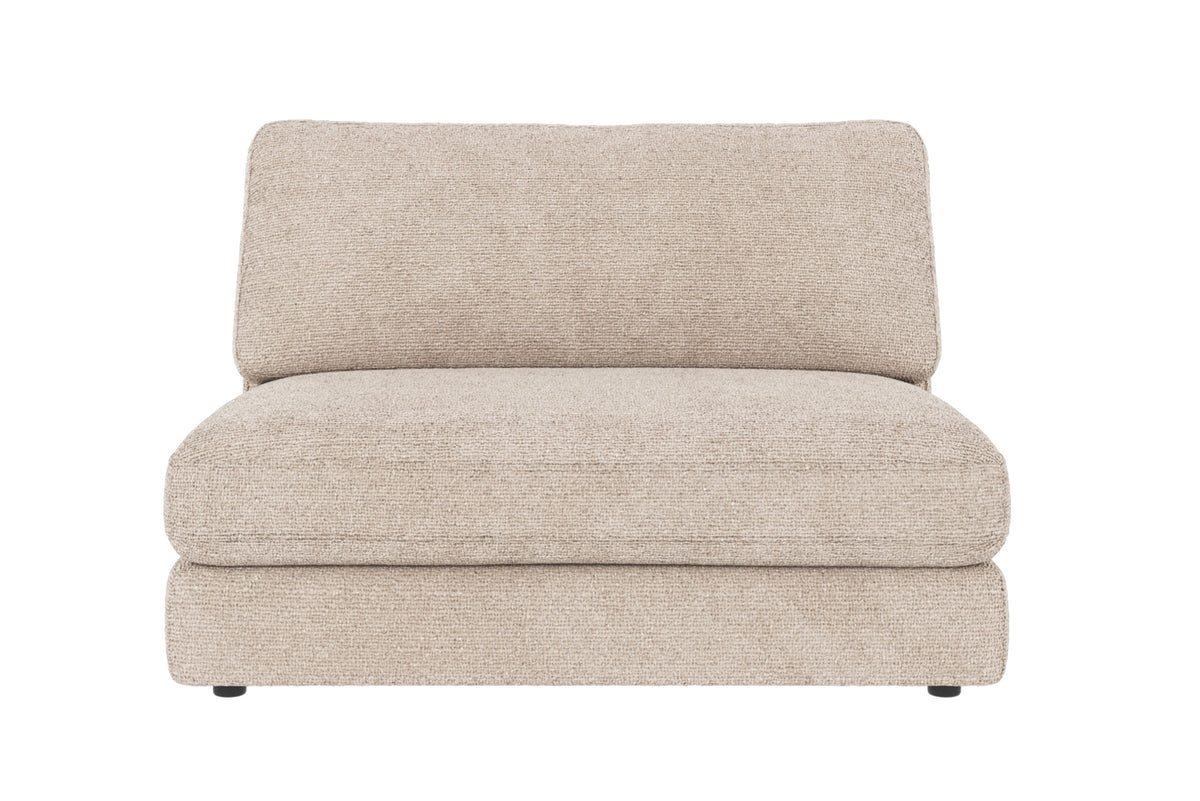 Duncan 1.5-Seater Middle Module – Light Grey