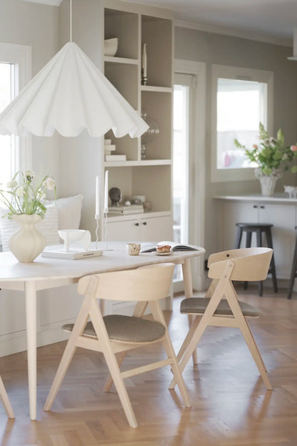 Rowico TYLER Oval Whitewashed Oak Table 170/210/250CM