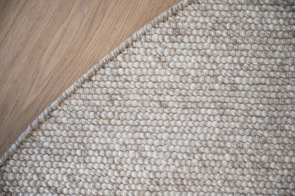 AUCKLAND Wool Round Carpet Ø250 – beige wool – 5