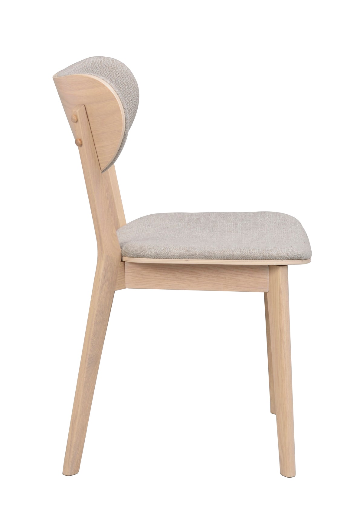 KATO Set of 2 Whitewashed Chairs – whitewash oak/grey beige fabric – 9