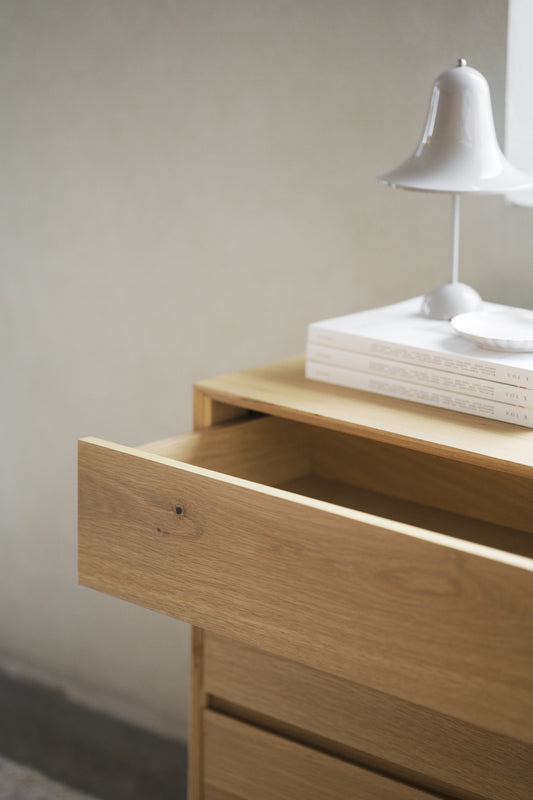 Mackay Chest of Drawers 110 cm – Oak – 3