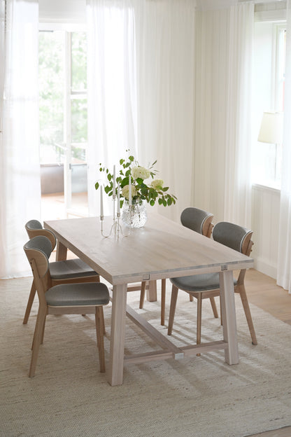 Oak Dining Table 170 CM – Standard table – 170 cm / Whitewashed Oak – 2
