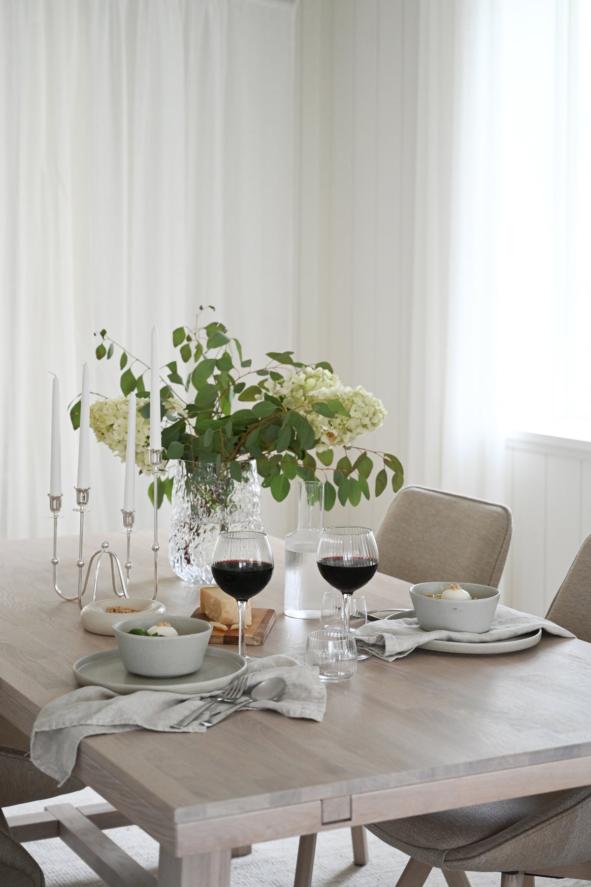 BROOKLYN Oak Dining Table 170 CM – Standard table – 170 cm / Whitewashed Oak – 4