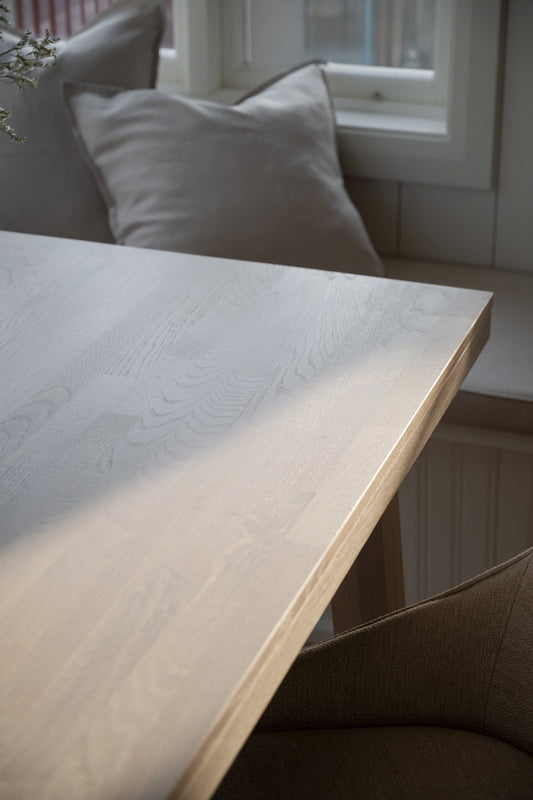 Oak Dining Table 170 CM – Standard table – 170 cm / Whitewashed Oak – 6