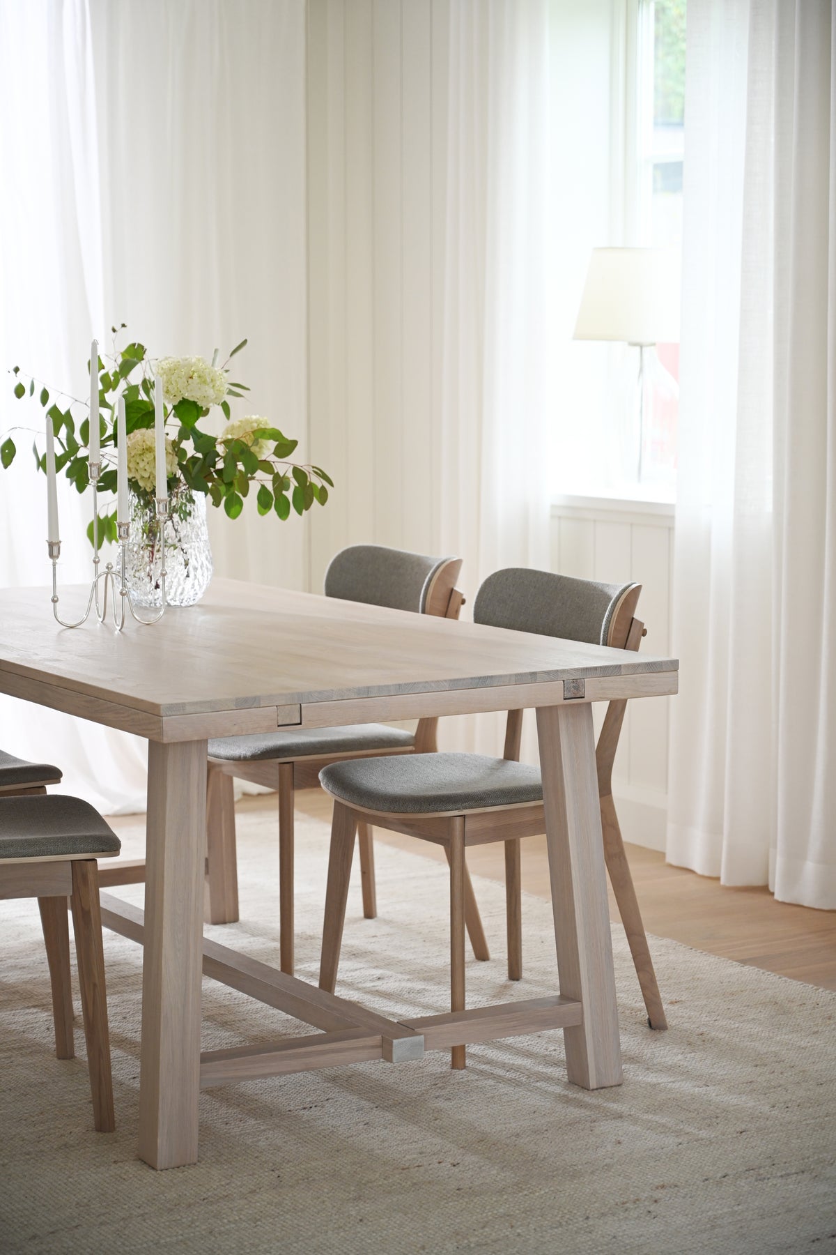 Oak Dining Table 170 CM – Standard table – 170 cm / Whitewashed Oak – 3
