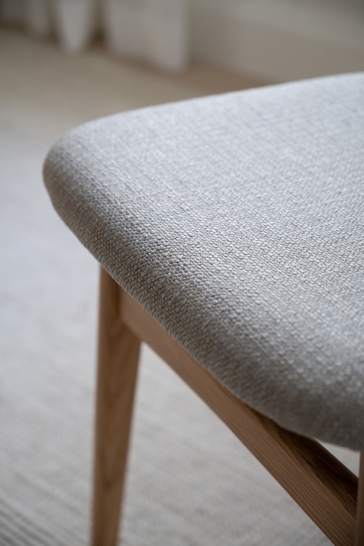 RODHAM Set of 2 Chairs – oak/grey beige – 6