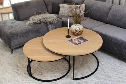 CASØ COFFEEBREAK XL Coffee Tables Set of 2 Ø90/Ø75CM