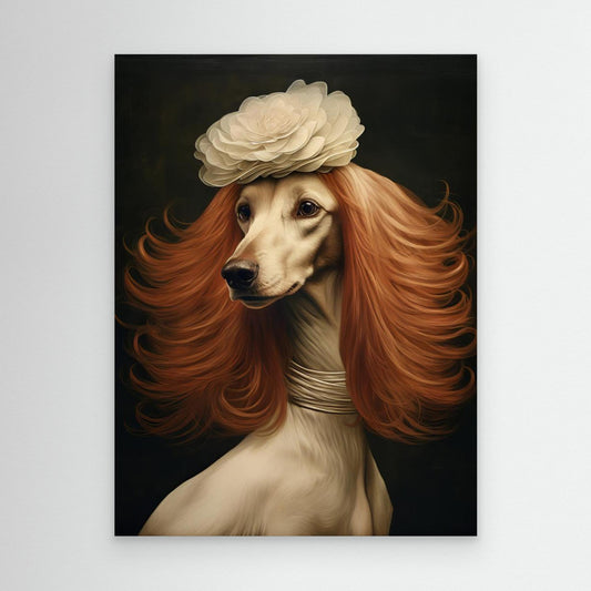 Human Dog 0002 2024 December Poster Dog Woman 6.jpg by Bilge Paksoylu