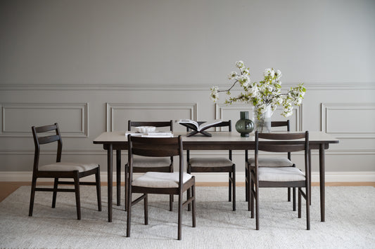 Fairmount Dining Table 220 x 95 cm – Beige / Brown Oak – 2