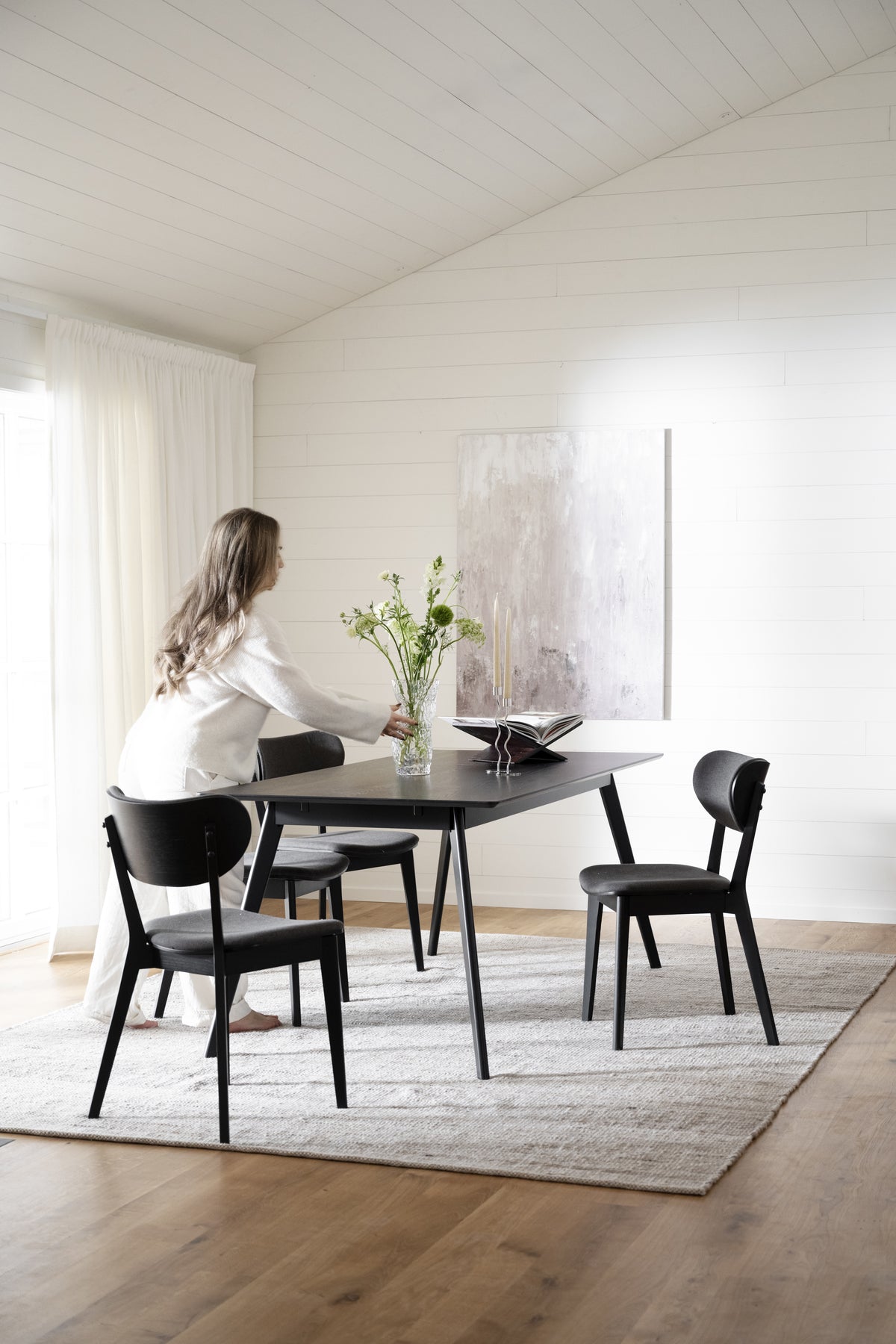 YUMI Extending Table 190/280CM – Standard table – 190 cm / Black – 2