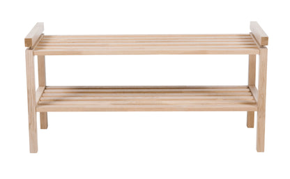 CONFETTI Shoe Rack – Whitewashed oak – 1
