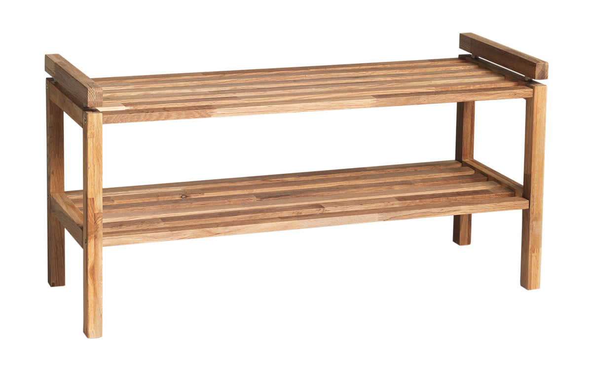 CONFETTI Shoe Rack – Oak – 1