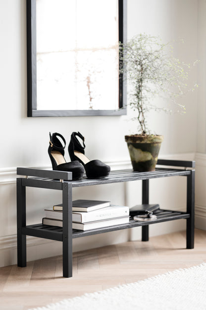 CONFETTI Shoe Rack – Black – 2