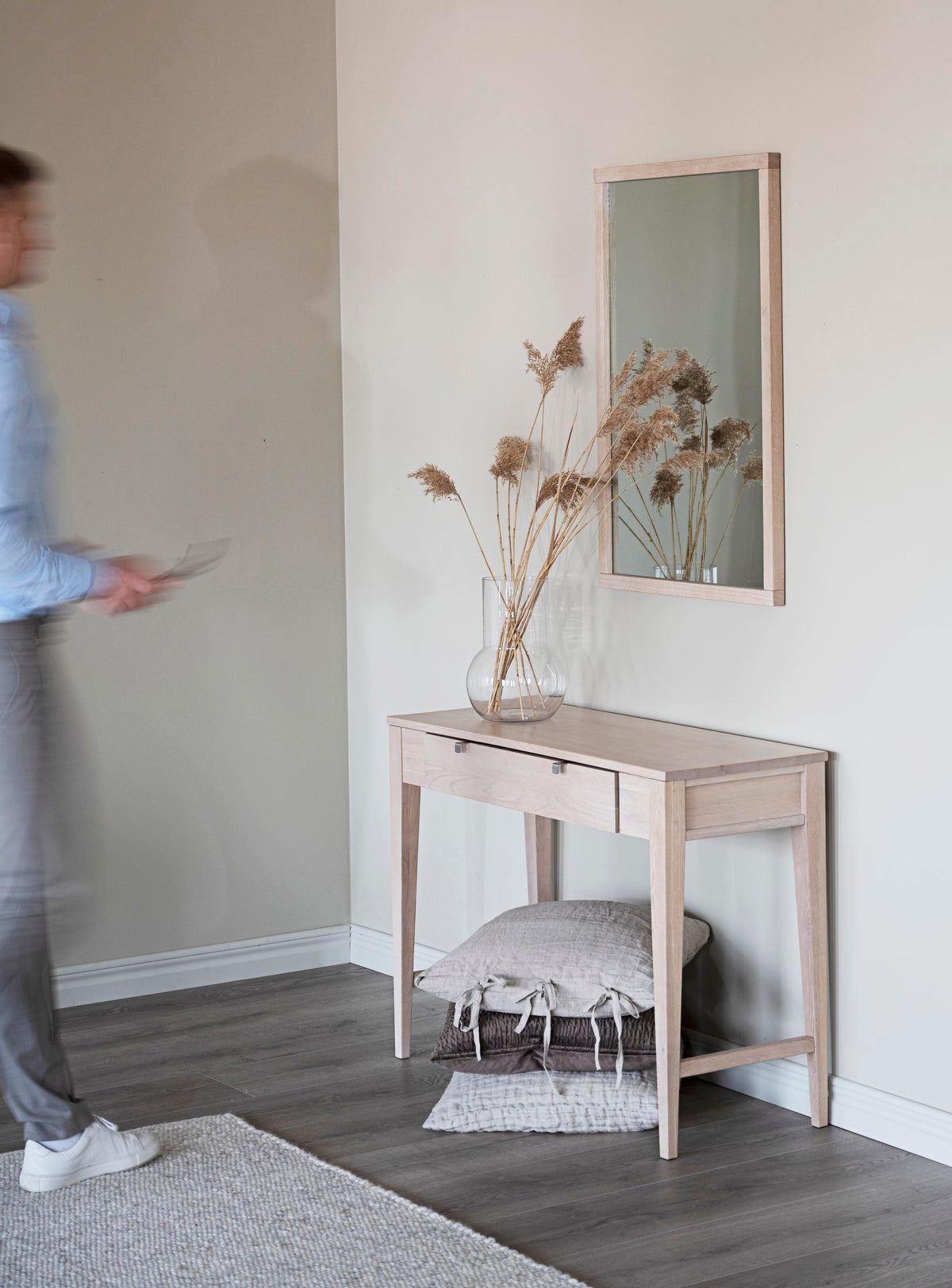 CONFETTI Console Table 100CM – whitewash – 2