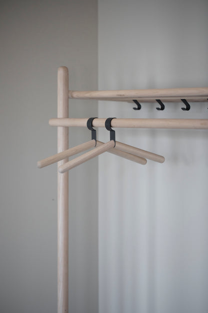 MILFORD Clothes Hanger – Whitewashed oak – 3
