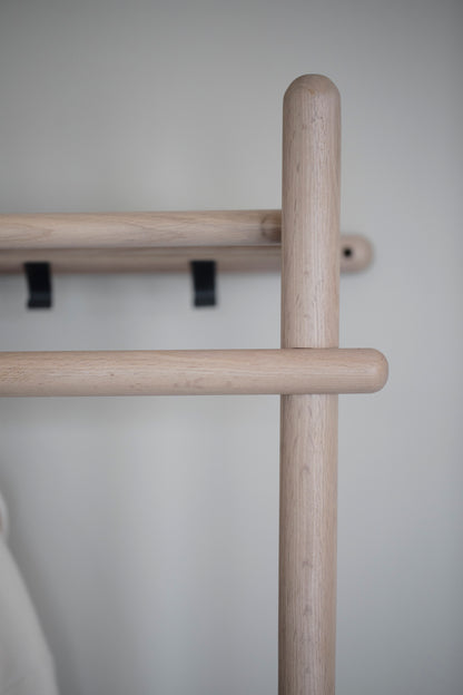MILFORD Clothes Hanger – Whitewashed oak – 5