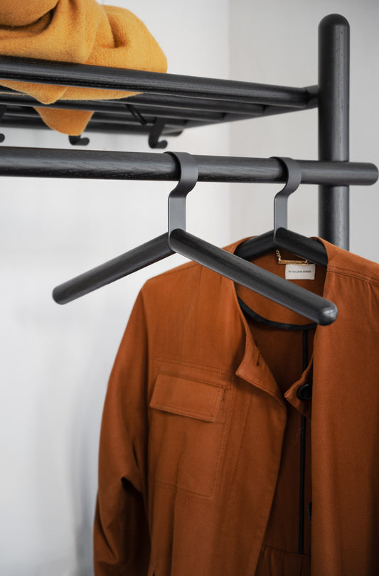 MILFORD Coat Hanger Set of 4 – Black – 2