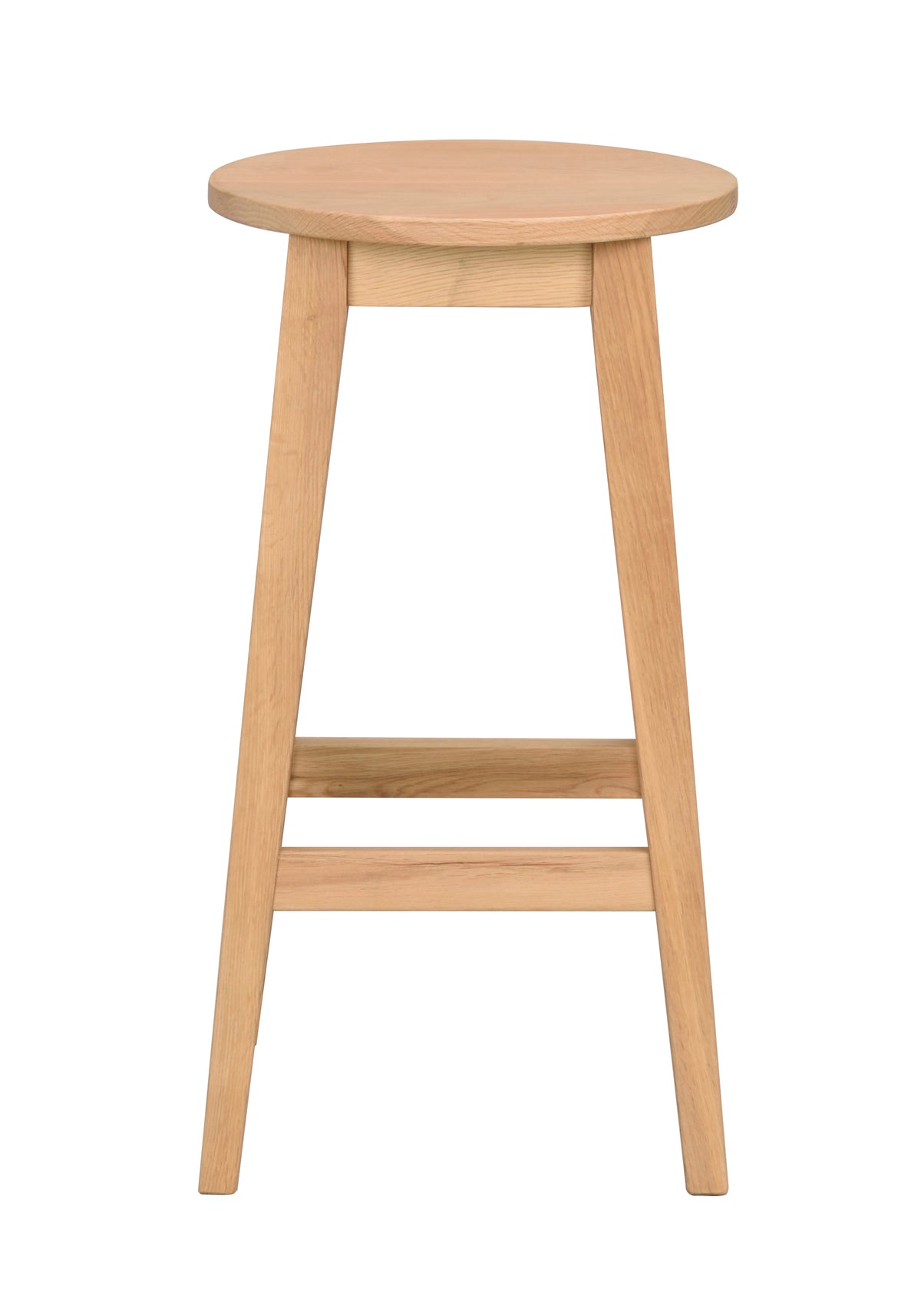 AUSTIN Set of 2 Bar Chairs – lacquered oak – 1