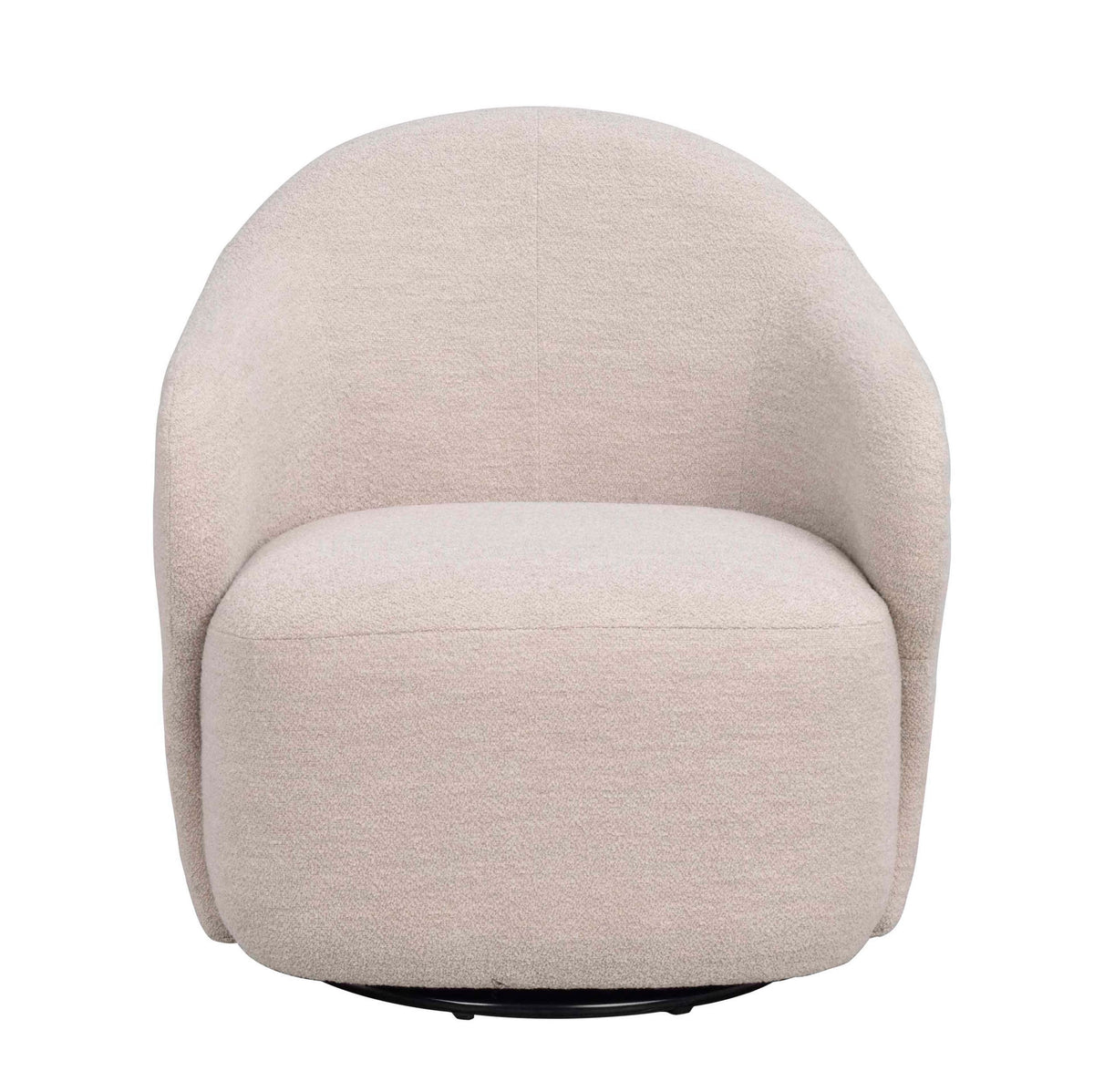 Chapeltown Swivel Lounge Chair – Light Beige