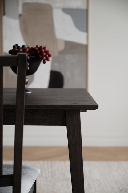 FILIPPA Dark Oak Dining Table 180CM/230CM/280CM – 180CM Standard table – 2