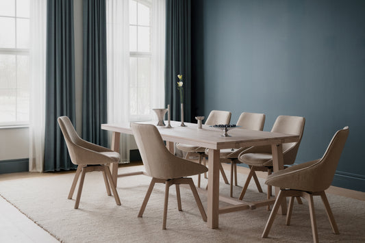 BROOKLYN Whitewashed Oak Dining Table 220/320CM – Dining table – 3