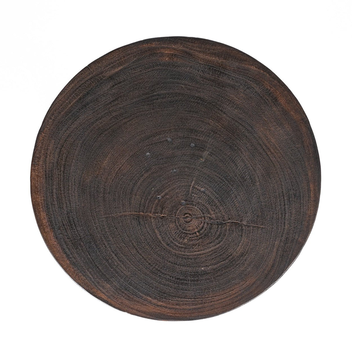 The Cone Alone Side Table - Dark Walnut