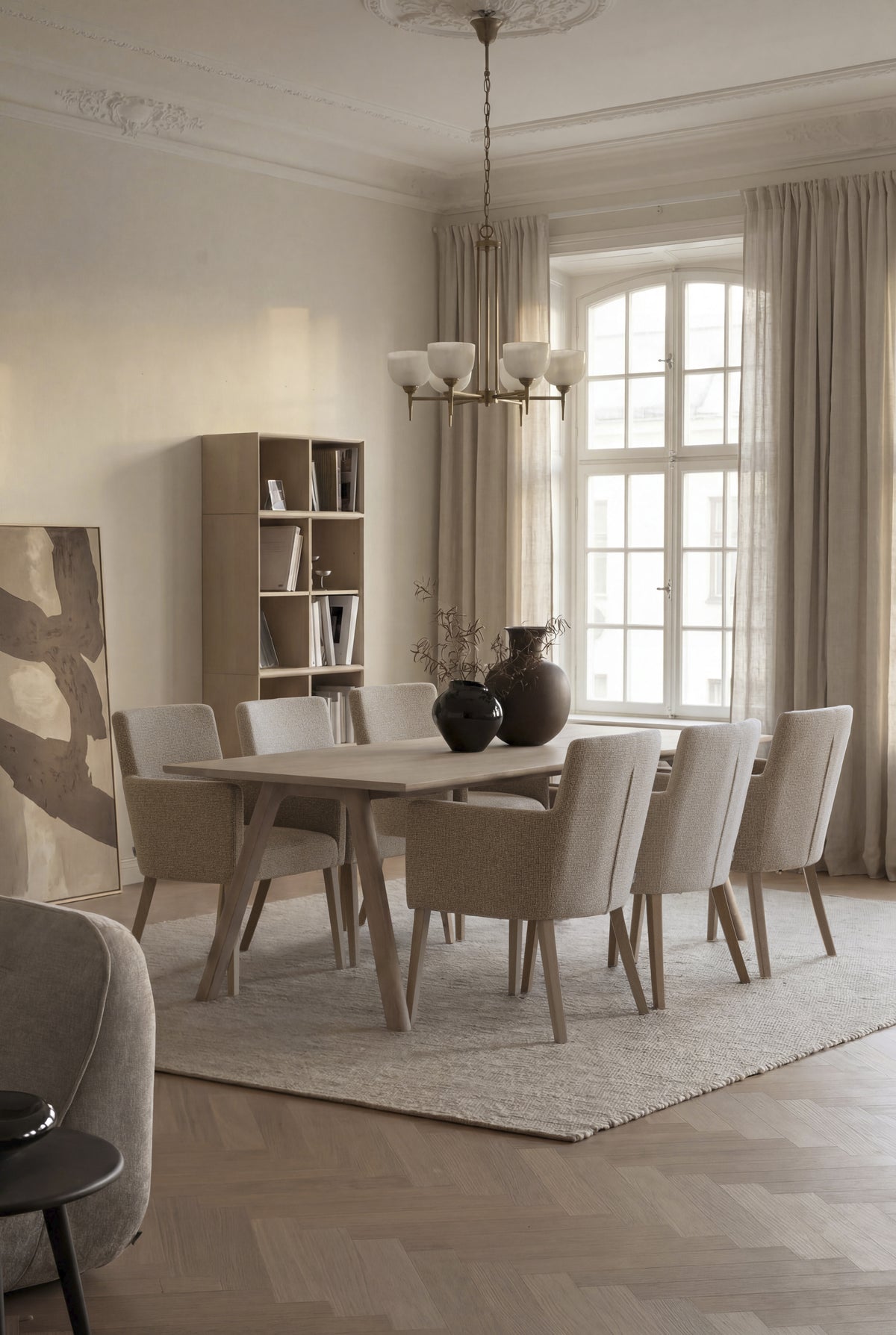 AUCKLAND Carpet – Large – 240 x 340 cm / nature wool – 6