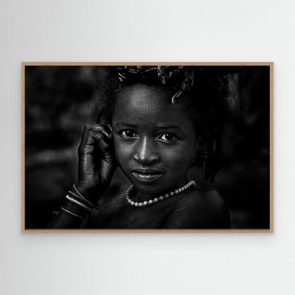 Girl from Benin by Joxe Inazio Kuesta Garmendia